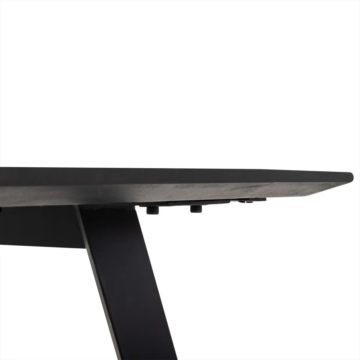 Eettafel Berlin Zwart 160 - Afbeelding 4