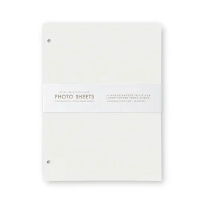 Printworks Fotoalbum L navulpapier 10 vellen - Wit