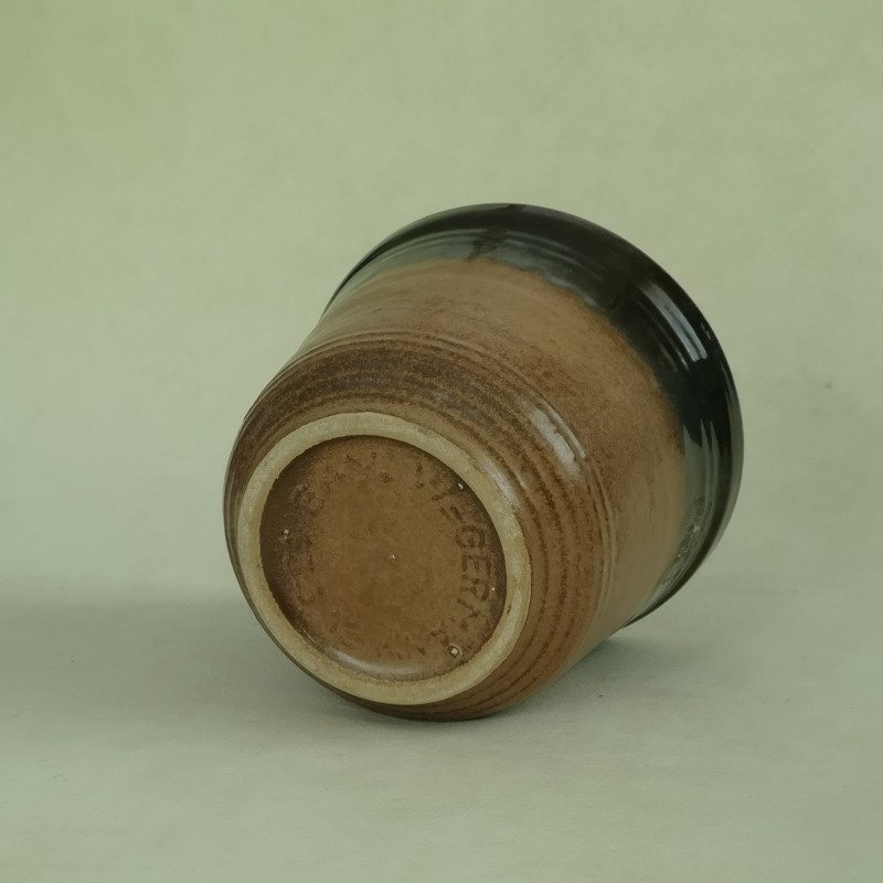Vintage bloempot Bay Keramik W.Germany bruin 633 12 - Afbeelding 4