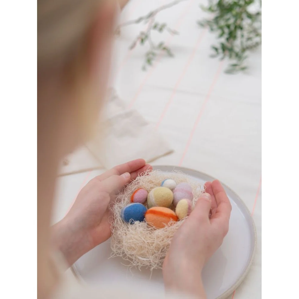 NEST wool eggs - Diverse Kleuren - Afbeelding 5