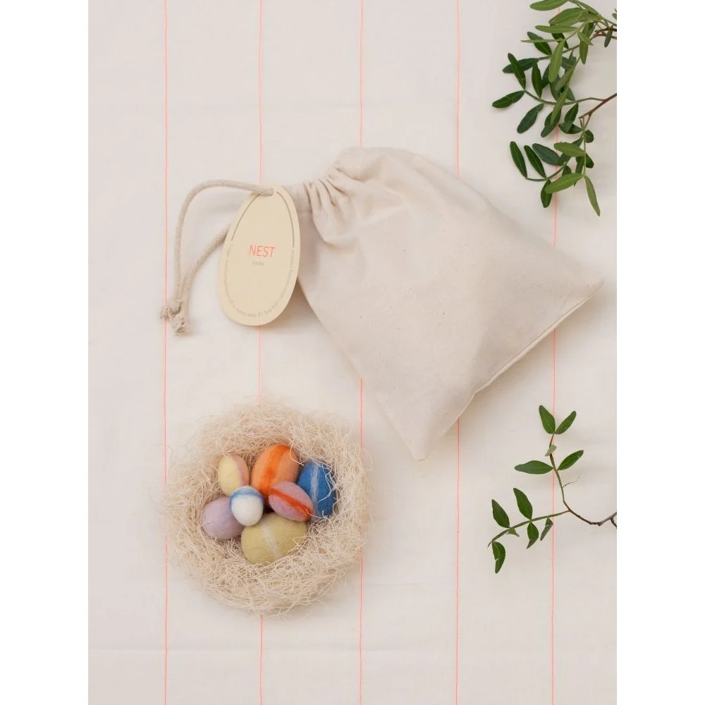 NEST wool eggs - Diverse Kleuren - Afbeelding 4
