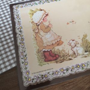 Vintage placemat Sarah Kay