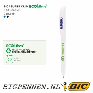 BIC® Super Clip ECOlutions balpen