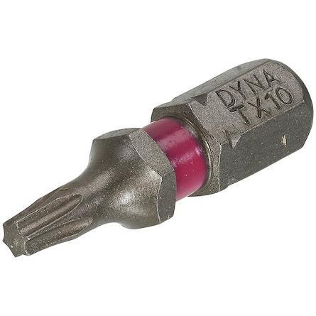 DYNAPLUS SCHROEFBIT 25MM TX-10 ROZE - Afbeelding 3