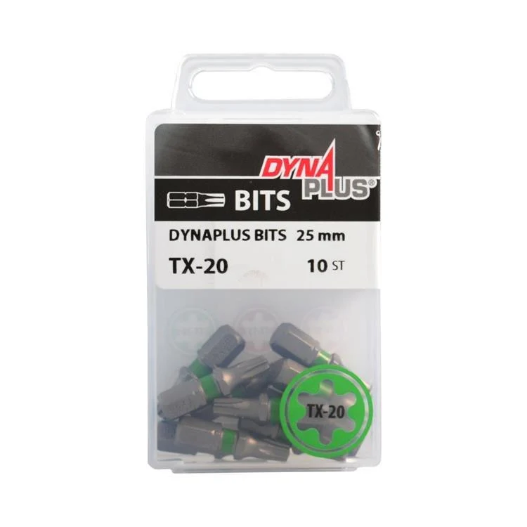 DYNAPLUS SCHROEFBIT 25MM TX-20 GROEN - Afbeelding 2