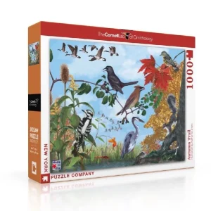 New York Puzzle Company Puzzel Autumn Trail - 1000 stukjes