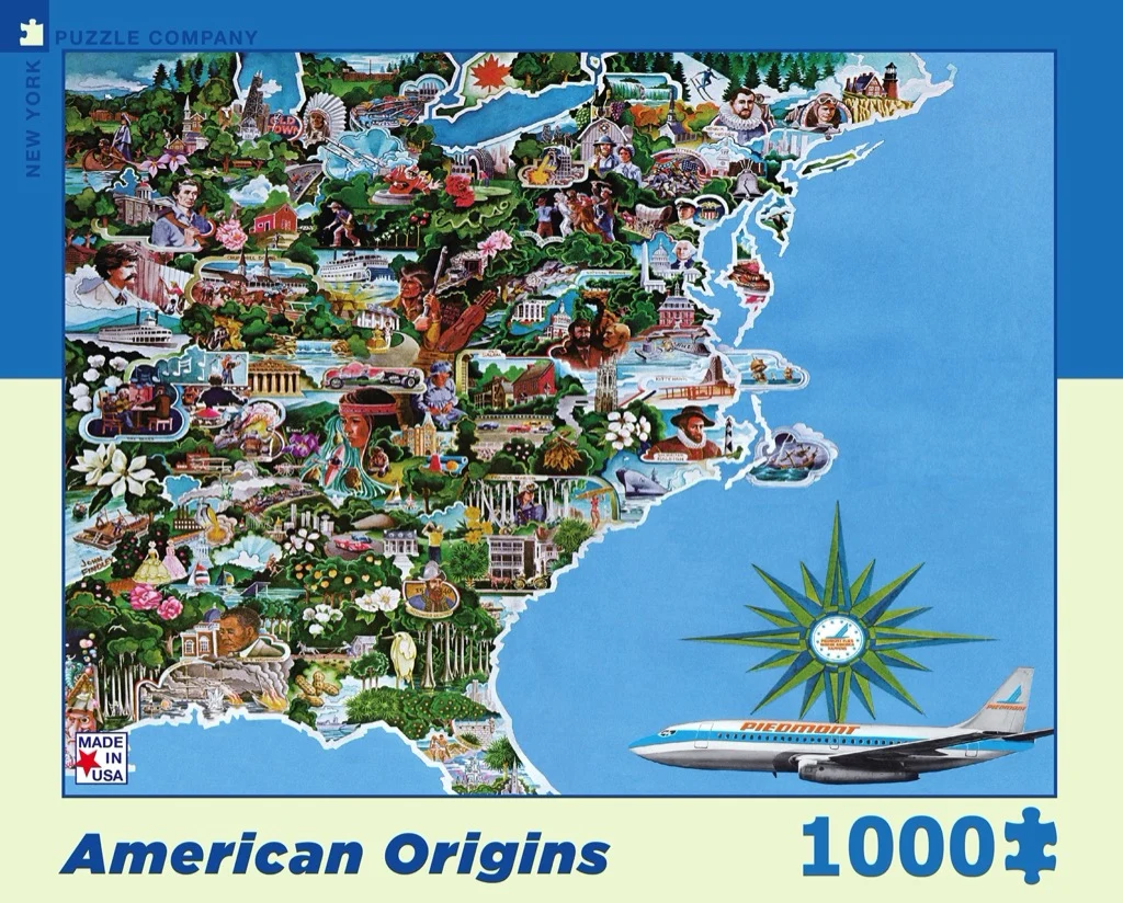 New York Puzzle Company Puzzel American Origins - 1000 stukjes - Afbeelding 4