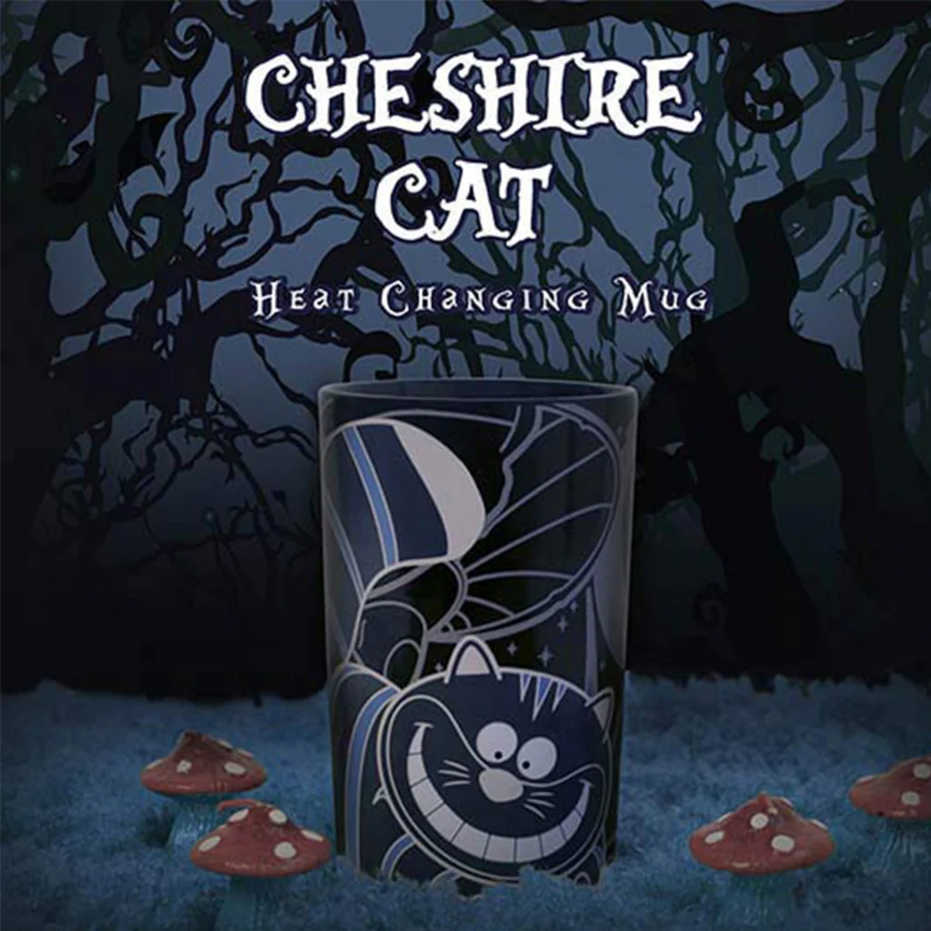Gift Republic Mok warmtegevoelig - Heat Reveal Mug - Cheshire Cat - Afbeelding 4