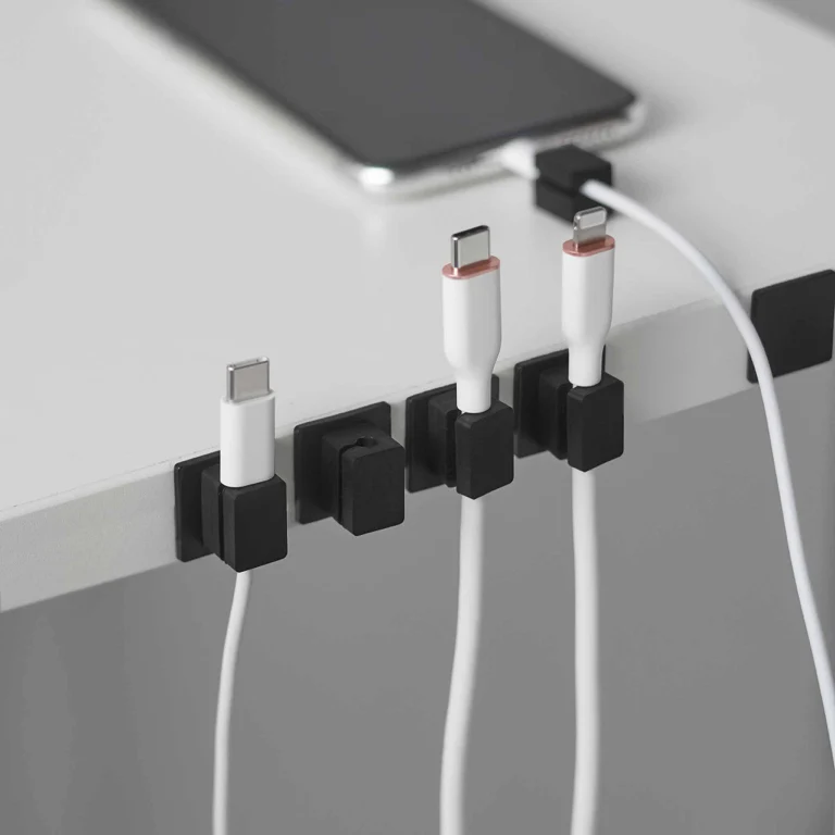 Yamazaki Smart Kabelorganizers magnetisch set van 5 - Afbeelding 9