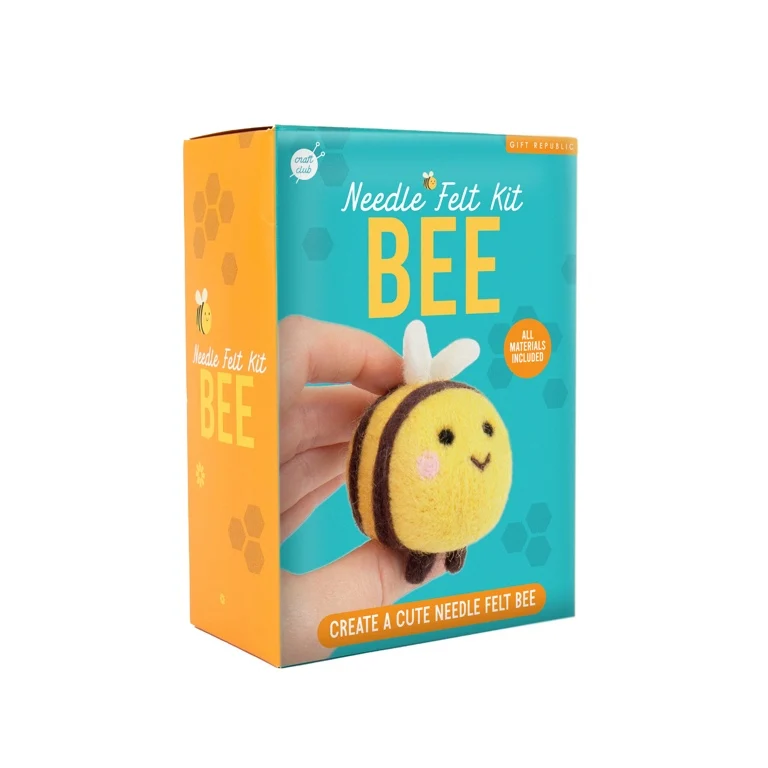 Gift Republic DIY kit - Bee Needle Felting - Afbeelding 4