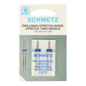 Schmetz Stretch tweeling 2 naalden 4.0-75