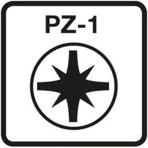 Schroef verzinkt platkop pozi